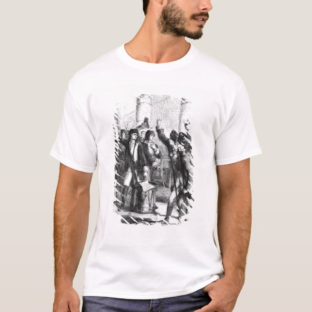 Camiseta Uma reunião dos voluntários irlandeses (Frente)