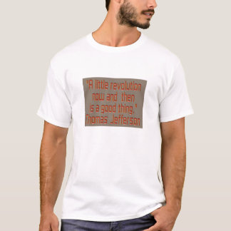 Camiseta Uma revolução pequena agora e é então….