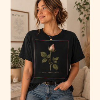 Camiseta Uma Rosa Por Qualquer Outro Nome