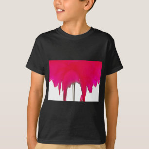 Camiseta Uma Rosa vermelha maravilhosa sob o céu branco