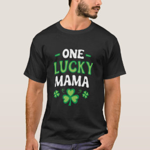 Camiseta Uma Rua da mamãe Feliz Dia de Patrick Mãe Mulheres