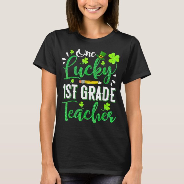 Camiseta Uma Rua De Camrocha De Shamrock Da Classe 1rua Sor (Frente)