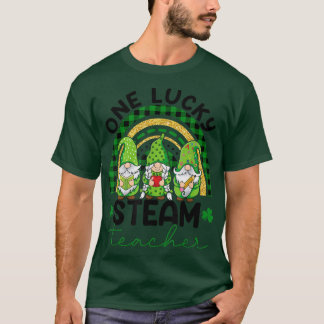 Camiseta Uma Rua de Gnomos de Professores do STEAM