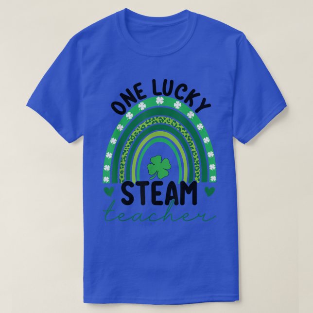 Camiseta Uma Rua de Gnomos de Professores do STEAM (Frente do Design)