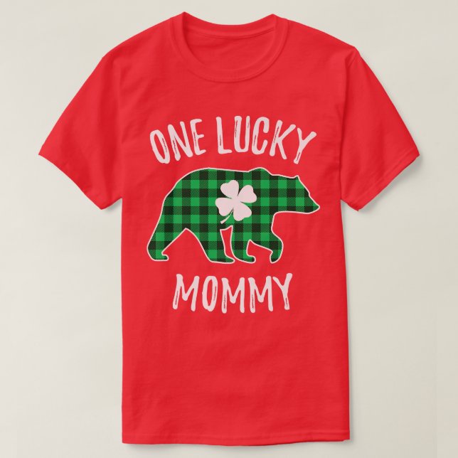 Camiseta Uma Rua de Mamães Sortuda (Frente do Design)