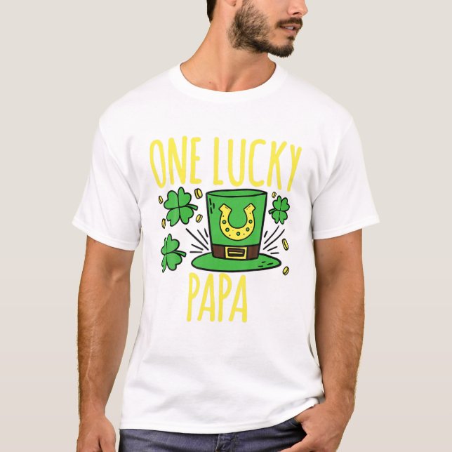 Camiseta Uma Rua de Papá Sortuda. (Frente)