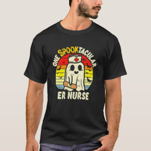 Camiseta Uma Sala de Emergência Spooktacular Enfermeira ER