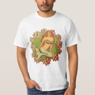Camiseta Uma Sereia de Poinsettia