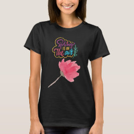 Camiseta Uma Série Visual de Primavera