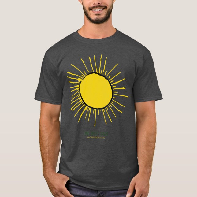 Camiseta Uma tal criança - t-shirt do brilho de Sun (Frente)