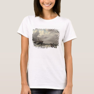 Camiseta Uma tempestade no mar (petróleo no painel)