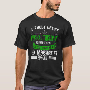 Camiseta Uma Terapia Física Terapêutica Verdadeiramente Exc