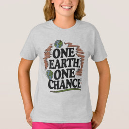 Camiseta UMA TERRA, UMA CHANCE | Hilarious Gift