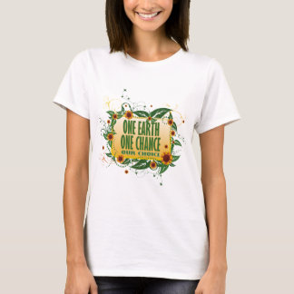 Camiseta Uma terra uma possibilidade