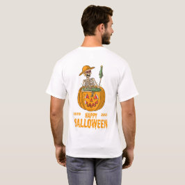 Camiseta Uma terrível aventura do Dia das Bruxas no mundo f