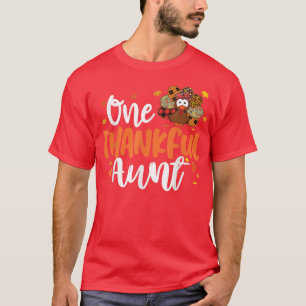 Camiseta Uma tia agradecida, Turca, Leopard, Família de Açã