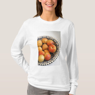 Camiseta Uma tigela de Damascos Mediterrâneos 2