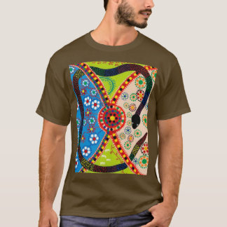 Camiseta Uma tribo protegida pelo Rainbow Serpent