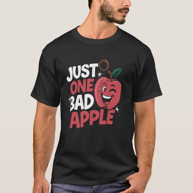 Camiseta Uma Única Maçã Podre (Frente)