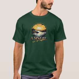 Camiseta Uma Única Xícara de Café