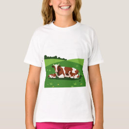Camiseta Uma vaca e dois bezerros