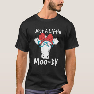 Camiseta Uma Vaca Um Pouco Mal-Humorada Engraçada Animal Va
