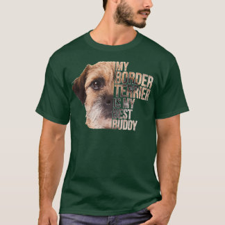 Camiseta Uma verdadeira fronteira amistosa aterroriza T Dif