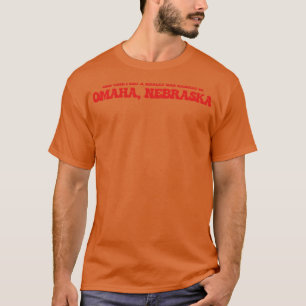 Camiseta Uma vez cortei o cabelo em Omaha Nebra
