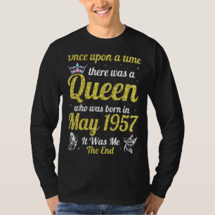Camiseta Uma Vez Houve Um Nascer De Rainha Em Maio