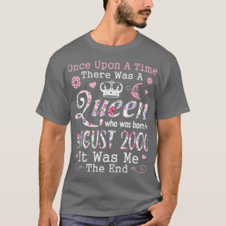 Camiseta Uma Vez Houve Um Que Era Nascer Em Augus