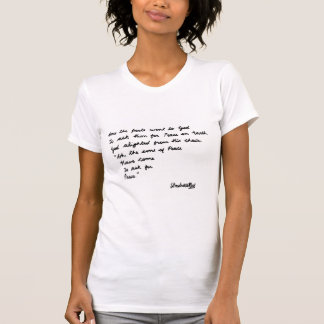 Camiseta Uma vez os poetas foram a Deus