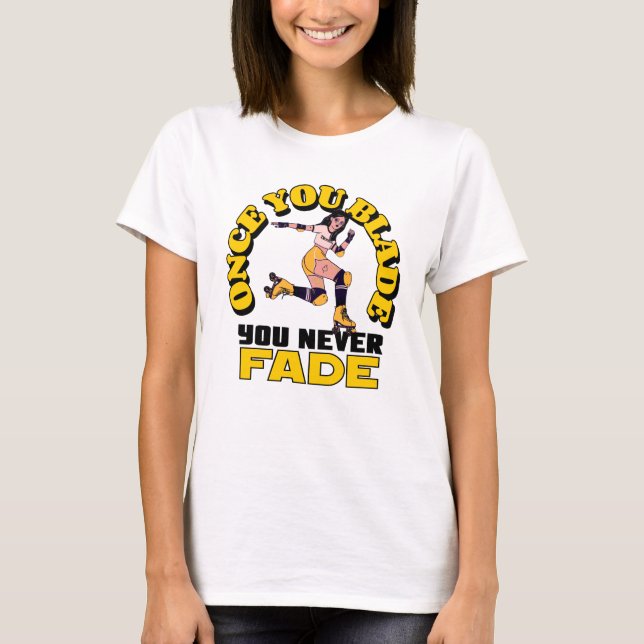 Camiseta Uma Vez Que Você Desaparece Nunca (Frente)