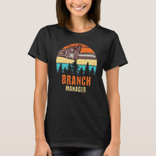 Camiseta Uma Vez Que Você Lumberjack Você Nunca Lumberback