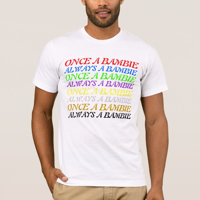 Camiseta Uma vez um Bambie (Frente)
