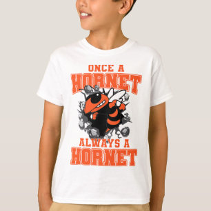 Camiseta Uma Vez Um Hornet Sempre Um Hornet Espírito de Vol