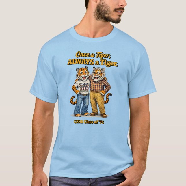 Camiseta Uma vez um Tigre (M) (Frente)