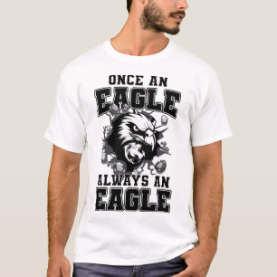 Camiseta Uma Vez Uma Águia Sempre Uma Águia Espírito de Vol