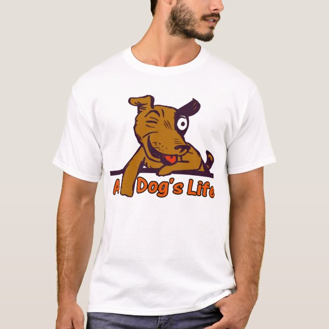 Camiseta Uma vida de cães (Frente)