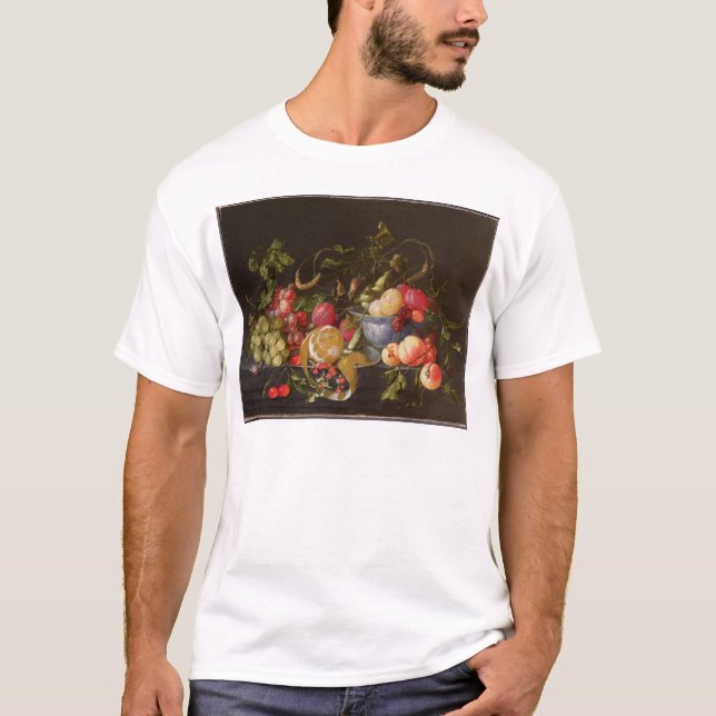 Camiseta Uma vida imóvel da fruta (Frente)