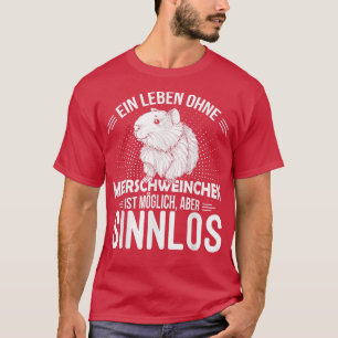 Camiseta Uma Vida Sem Guiné Pigra Rodante Sensual
