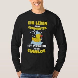Camiseta Uma Vida Sem Patos De Borracha