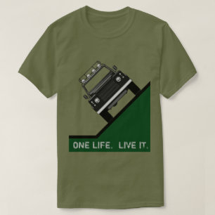 CAMISETA UMA VIDA.  VIVA.
