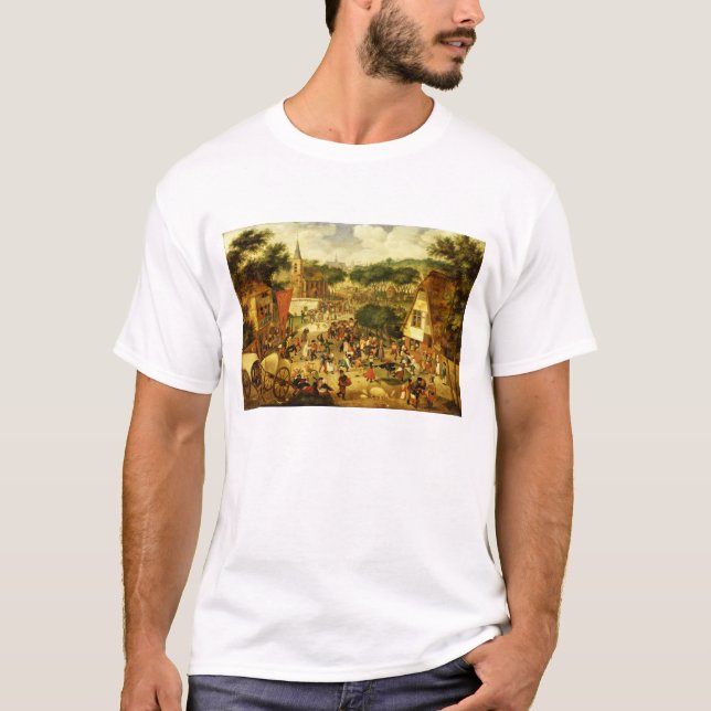Camiseta Uma vila justa (Frente)