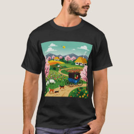Camiseta Uma vila no século XIX