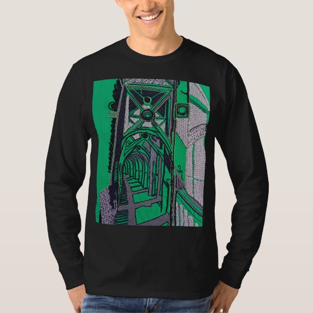 Camiseta Uma visão da ponte (Frente)