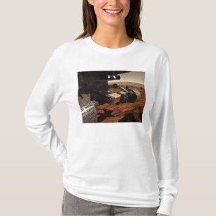 Camiseta Uma visão de perto do braço em Marte da NASA