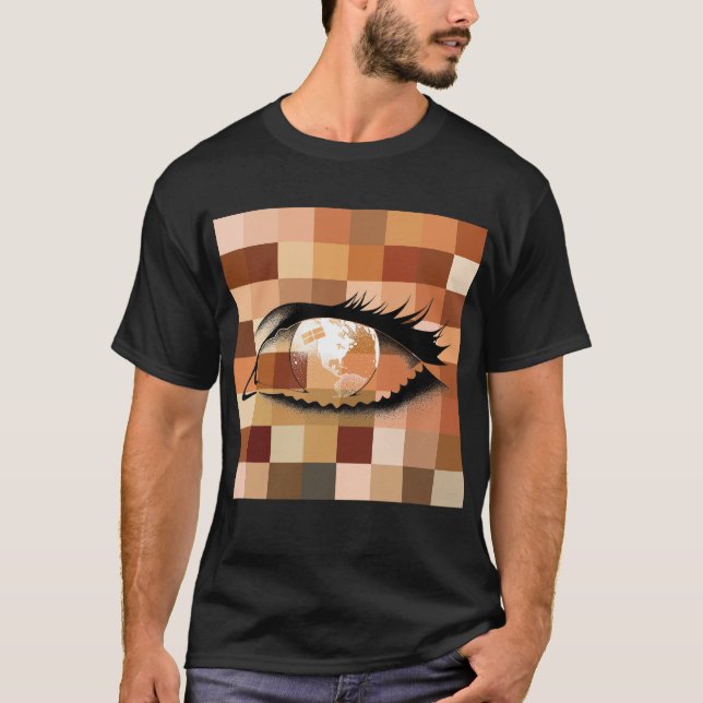Camiseta Uma visão do mundo (Frente)