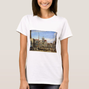 Camiseta Uma visão do relógio do Excelente na Rua. O lugar 