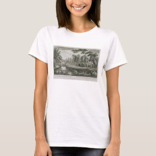 Camiseta Uma vista à gruta do rio serpentino no th