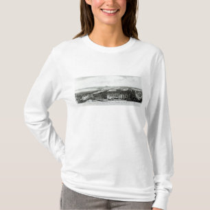 Camiseta Uma vista das cidades de Londres e de Westminster